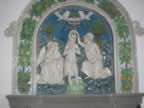 Il battesimo di Gesù, ceramiche Robiane Santa Fiora (30kb)