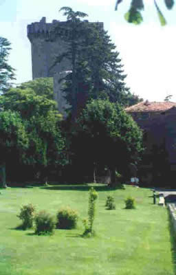 Vista della Rocca di Piancastagnaio