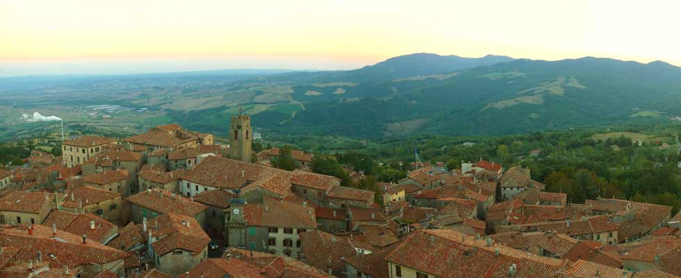 Castel Azzara sul Monte Amiata