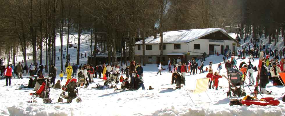 nolegio sci sul monte amiata