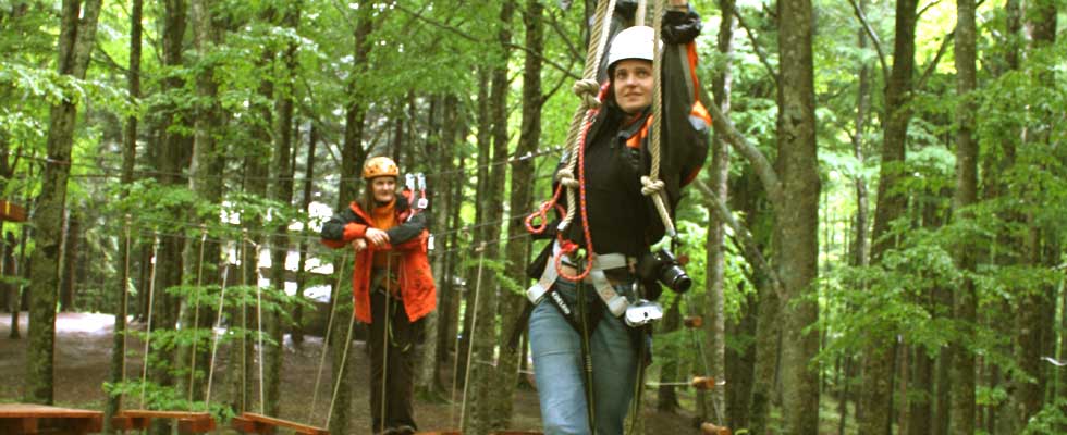 The Monte Amiata Adventure park